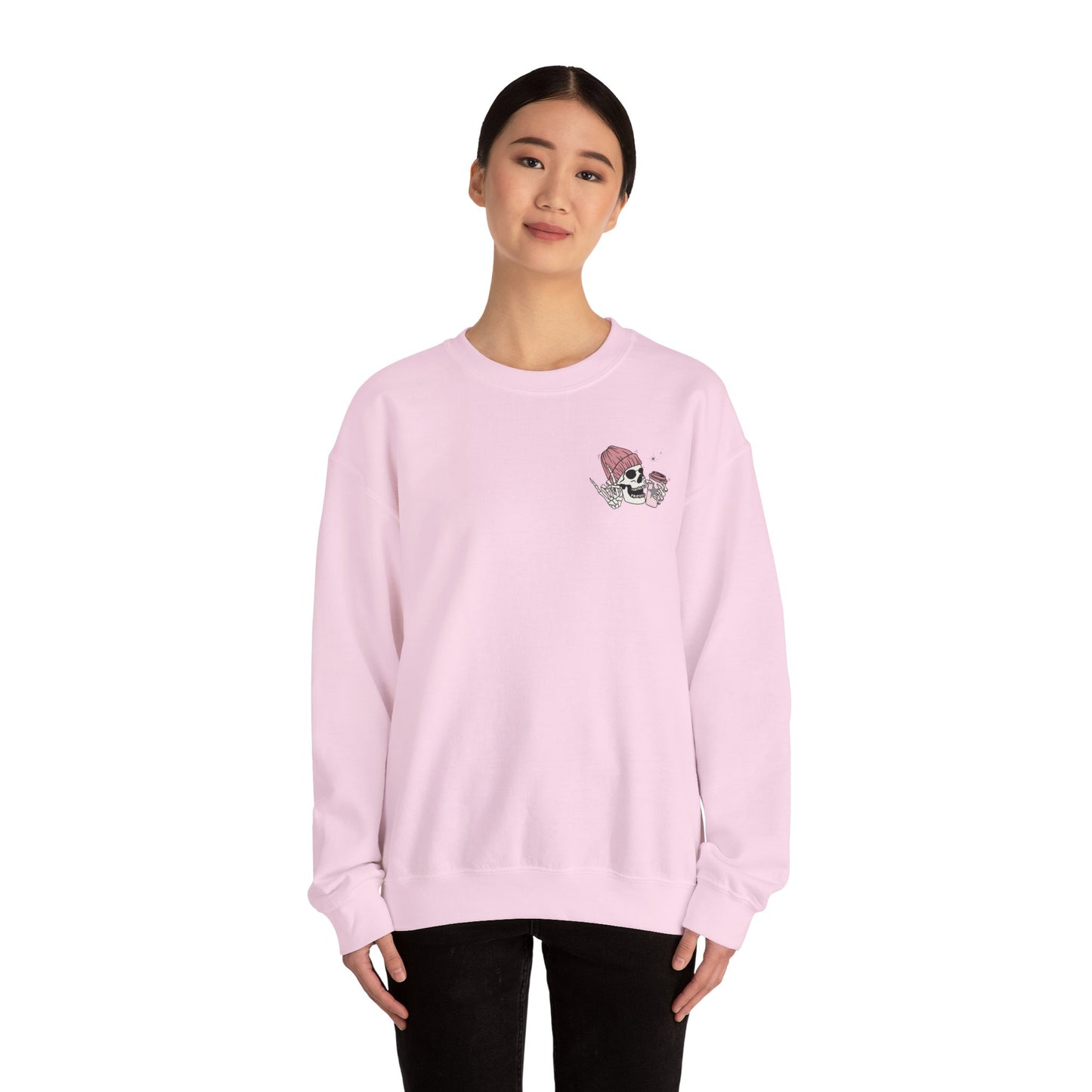 Fueled by Coffee and Smut Crewneck Sweatshirt – Spicy Book Lover Aesthetic
