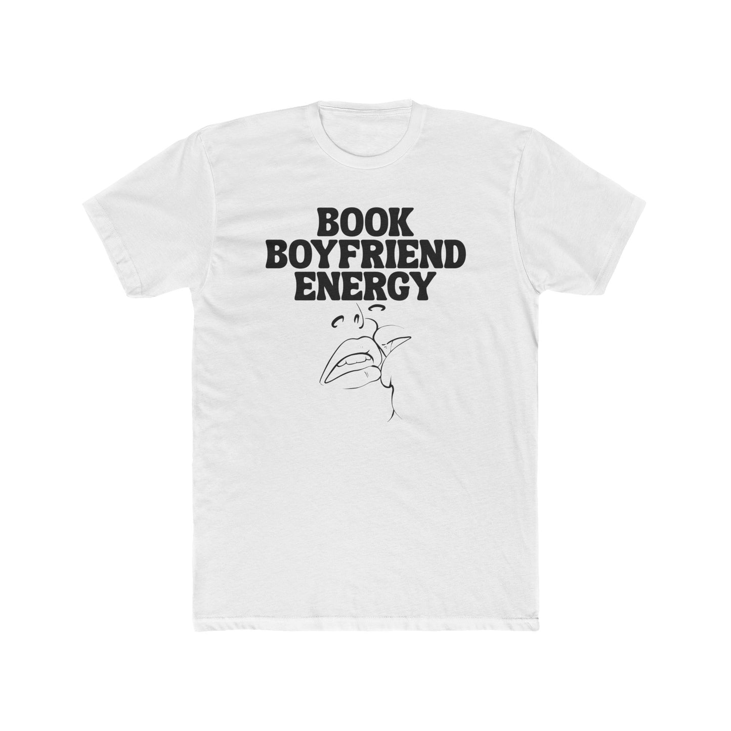 Book Boyfriend Energy Tee – Romance Reader Shirt for BookTok Babes & Fictional Crush Fanatics