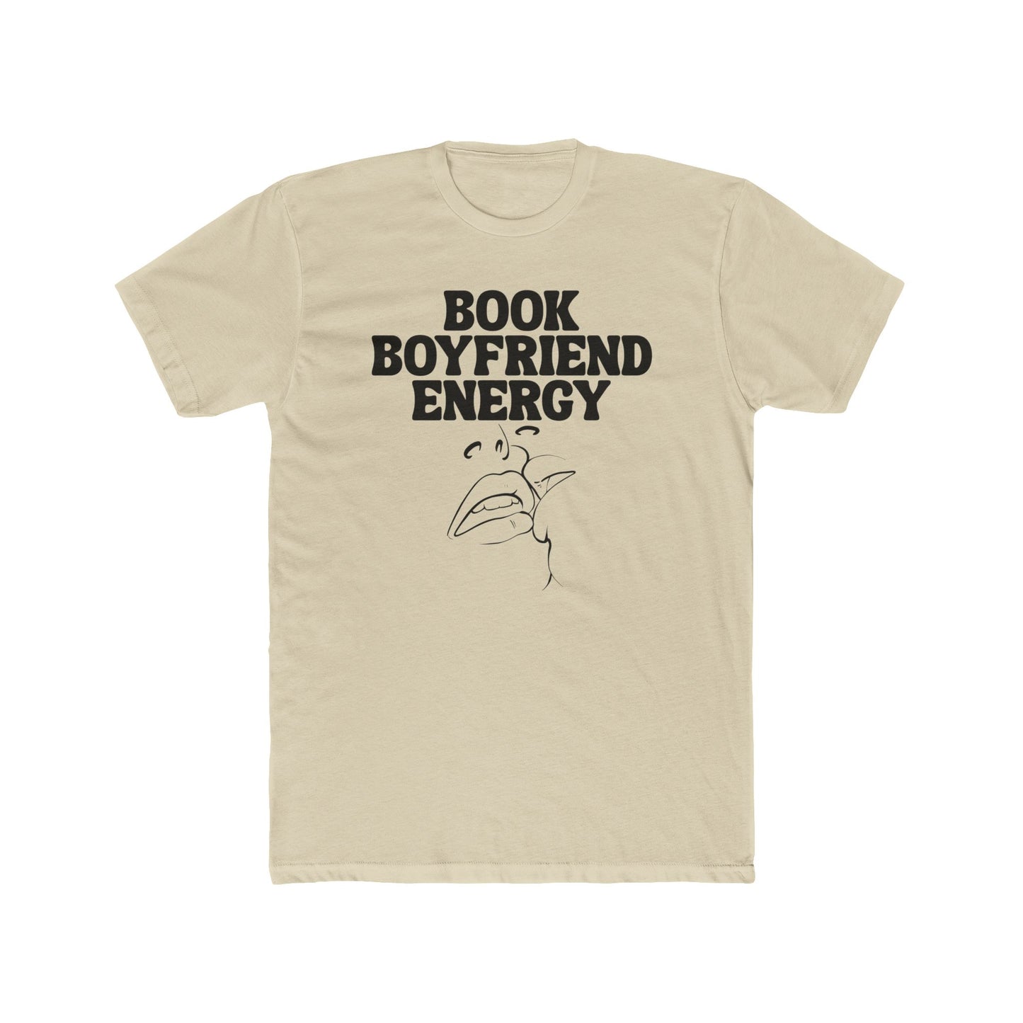 Book Boyfriend Energy Tee – Romance Reader Shirt for BookTok Babes & Fictional Crush Fanatics