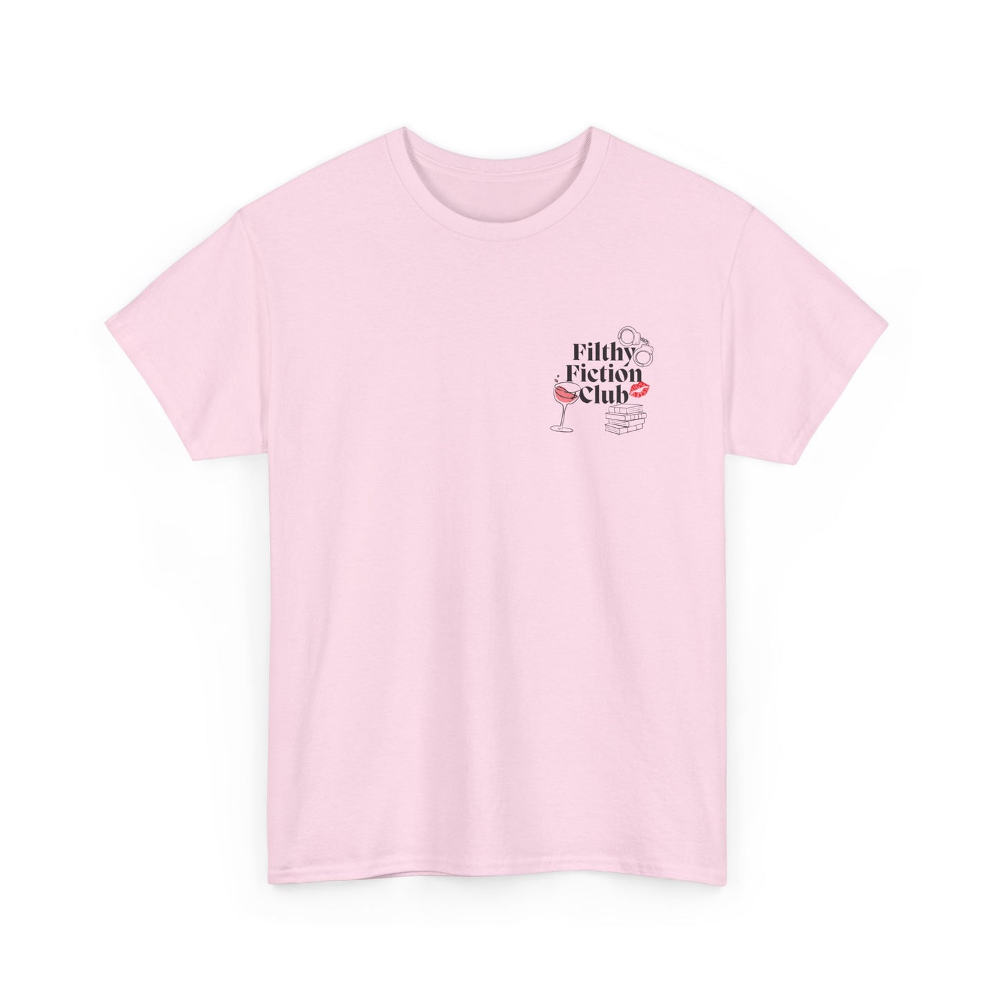 Filthy Fiction Club Tee – Spicy Book Girl Shirt for Smut Readers & BookTok Addicts
