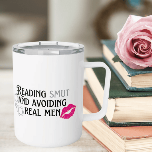 Certified Smut Reader – Insulated Coffee Mug for Book Lovers & Baddies