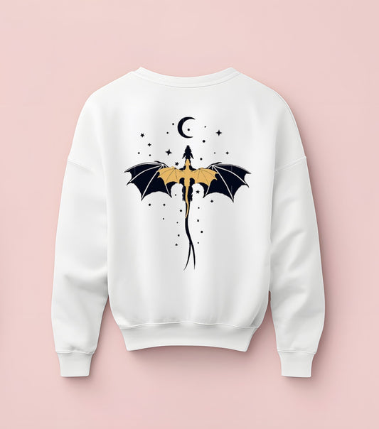 Night Court Smut Slayer Crewneck – Valkyrie Dragon Fantasy Sweatshirt for Booktok Babes