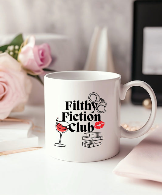 Read Smut, Drink Wine, Stay Spicy – Spicy Book Lover Mug for Romance & Filthy Fiction Fans