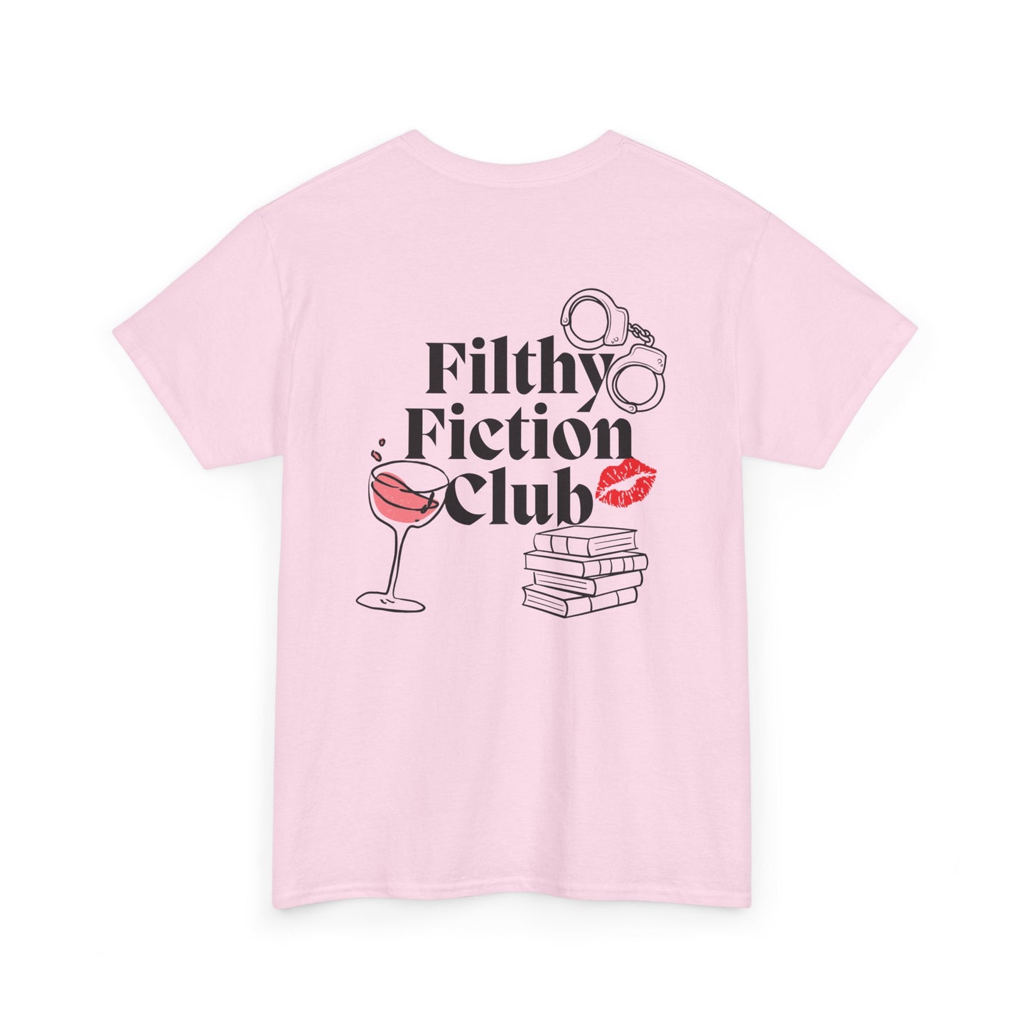 Filthy Fiction Club Tee – Spicy Book Girl Shirt for Smut Readers & BookTok Addicts