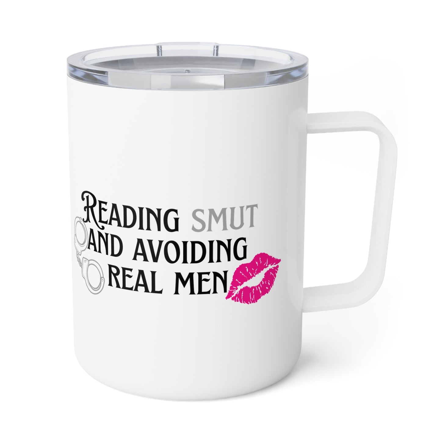 Certified Smut Reader – Insulated Coffee Mug for Book Lovers & Baddies
