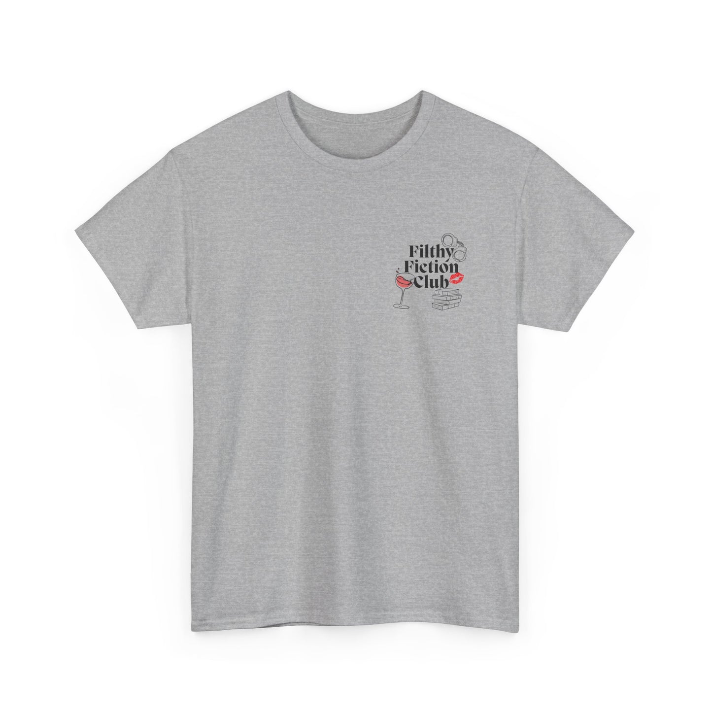 Filthy Fiction Club Tee – Spicy Book Girl Shirt for Smut Readers & BookTok Addicts