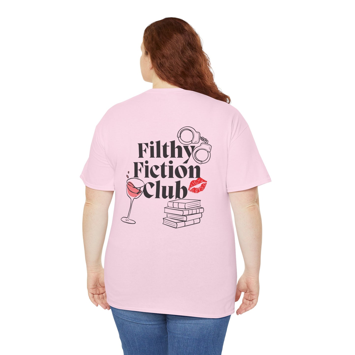 Filthy Fiction Club Tee – Spicy Book Girl Shirt for Smut Readers & BookTok Addicts