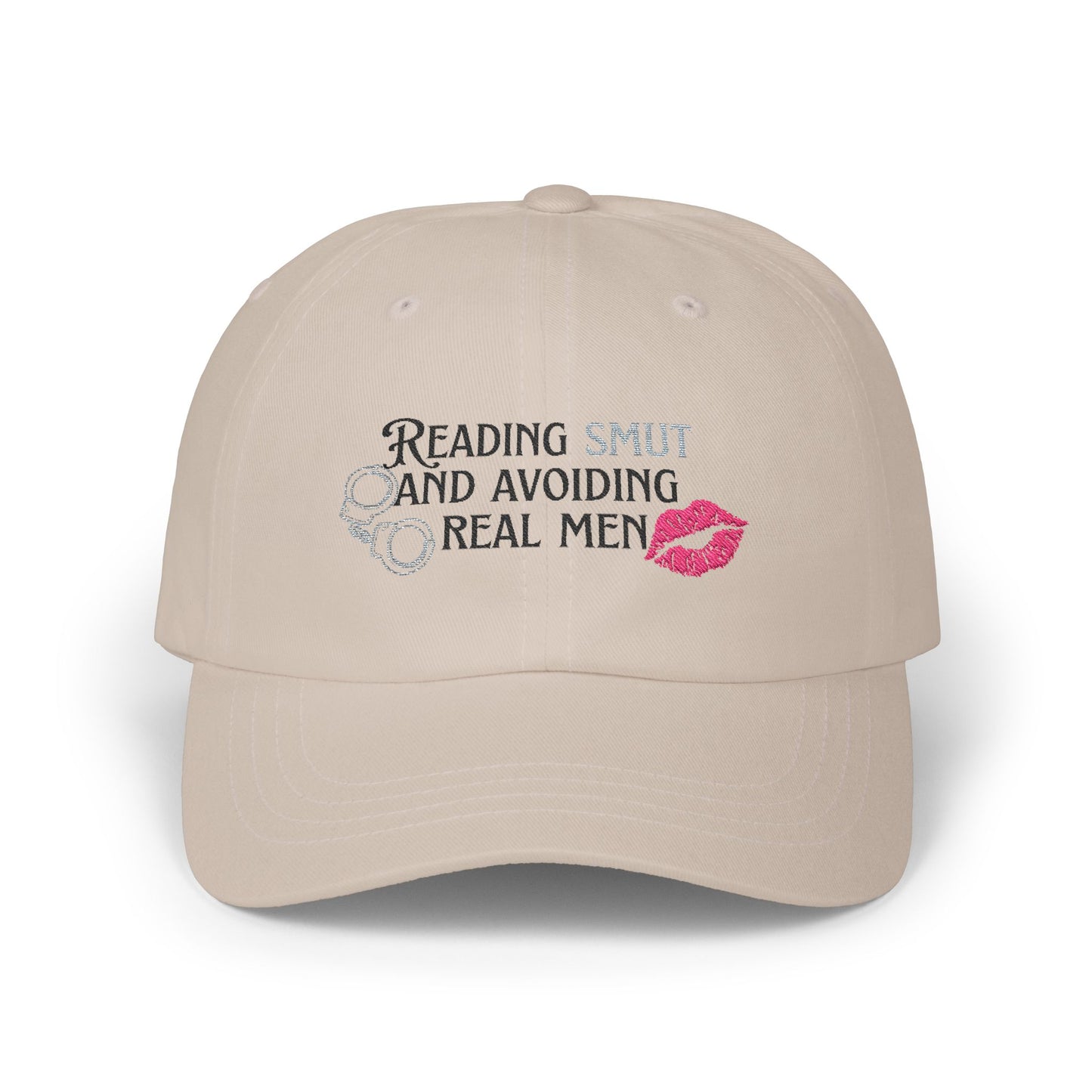 Reading Smut and Avoiding Real Men – Dad Hat for Book Lovers