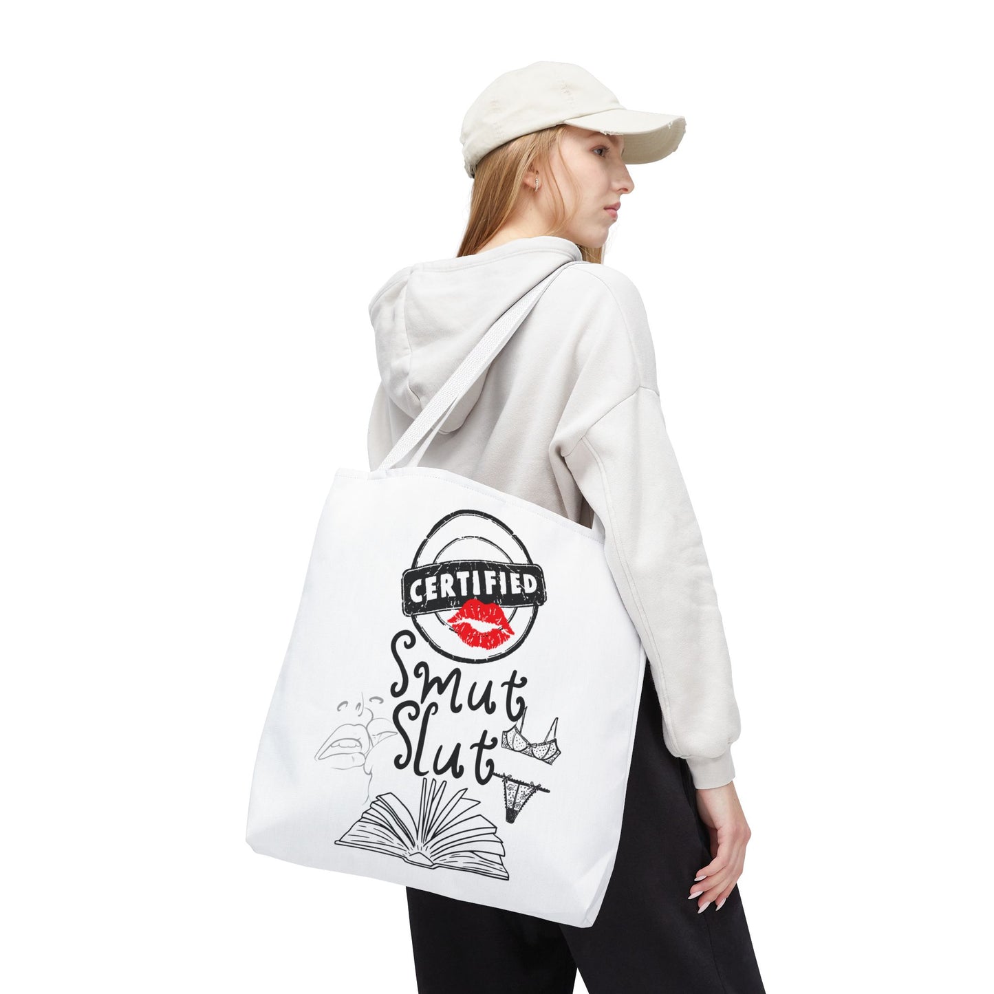 Certified Smut Club Tote – Spicy Book Girl Aesthetic Bag for Smut Readers & Booktok Baddies