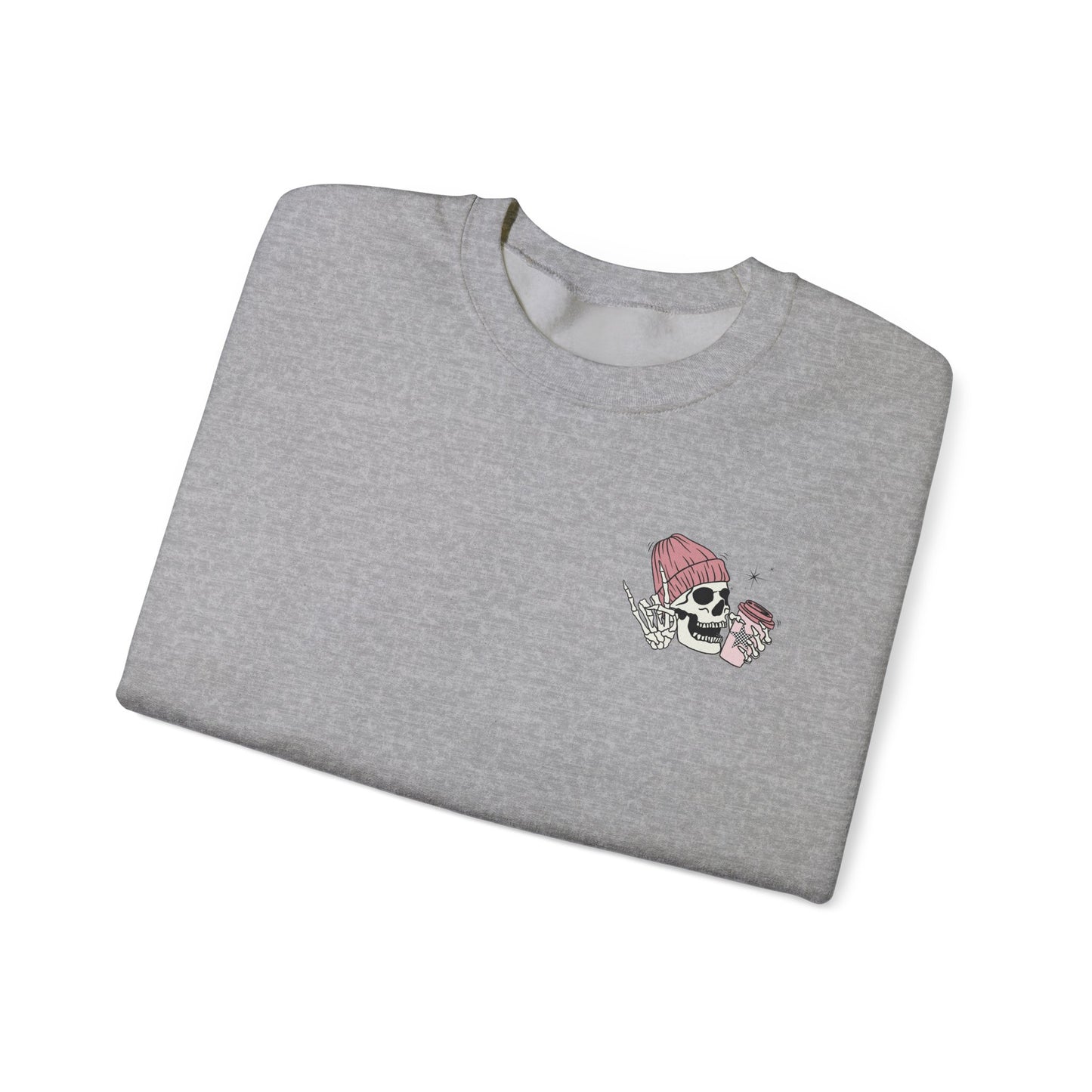 Fueled by Coffee and Smut Crewneck Sweatshirt – Spicy Book Lover Aesthetic