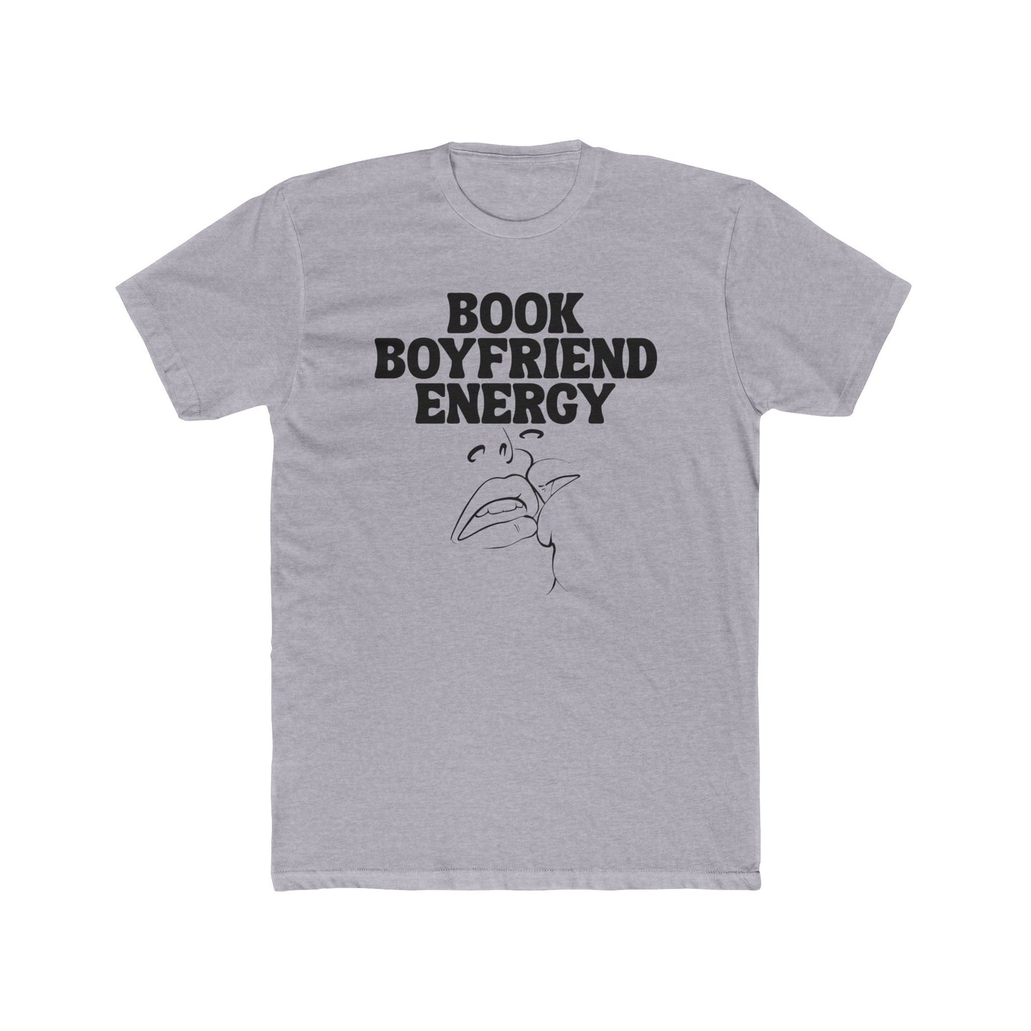 Book Boyfriend Energy Tee – Romance Reader Shirt for BookTok Babes & Fictional Crush Fanatics