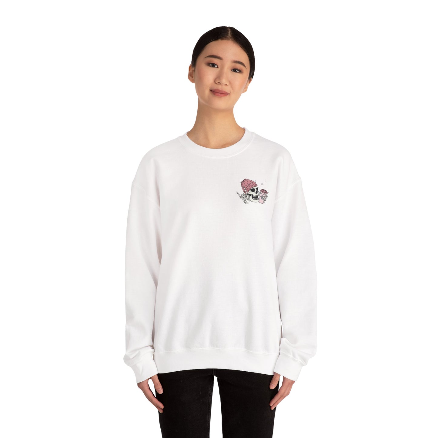 Fueled by Coffee and Smut Crewneck Sweatshirt – Spicy Book Lover Aesthetic