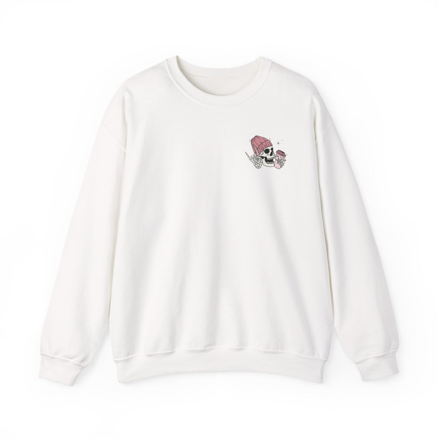 Fueled by Coffee and Smut Crewneck Sweatshirt – Spicy Book Lover Aesthetic