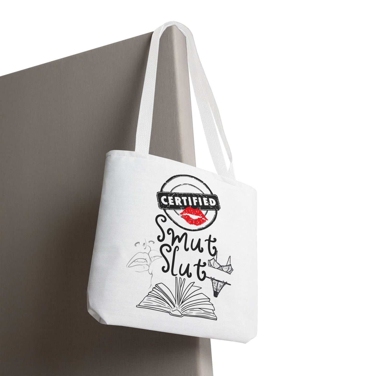 Certified Smut Club Tote – Spicy Book Girl Aesthetic Bag for Smut Readers & Booktok Baddies