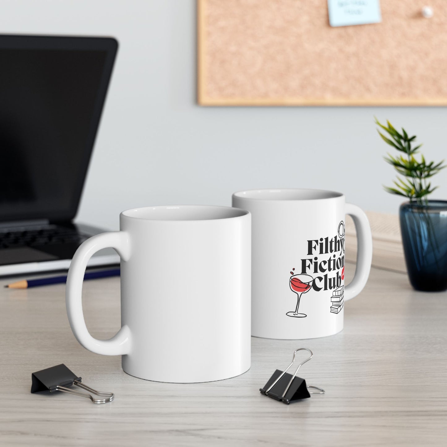 Read Smut, Drink Wine, Stay Spicy – Spicy Book Lover Mug for Romance & Filthy Fiction Fans