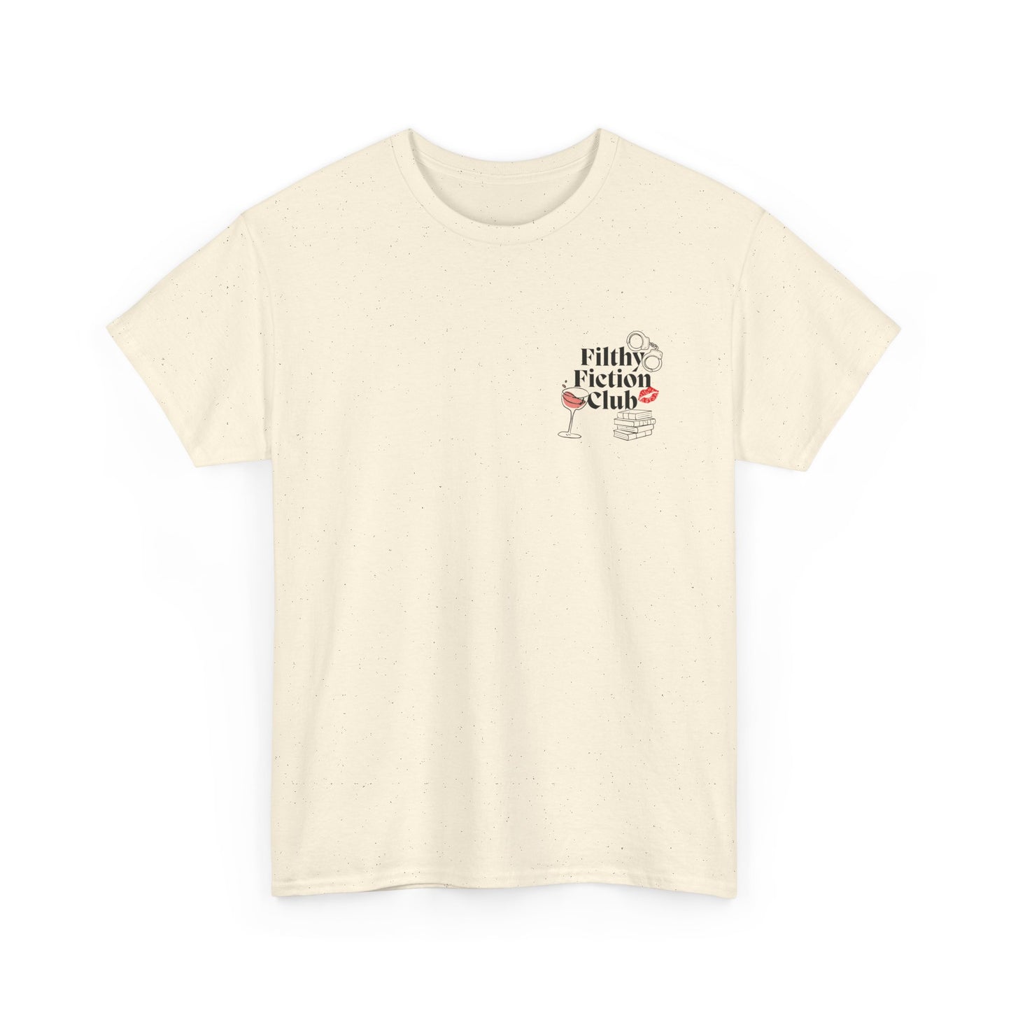 Filthy Fiction Club Tee – Spicy Book Girl Shirt for Smut Readers & BookTok Addicts