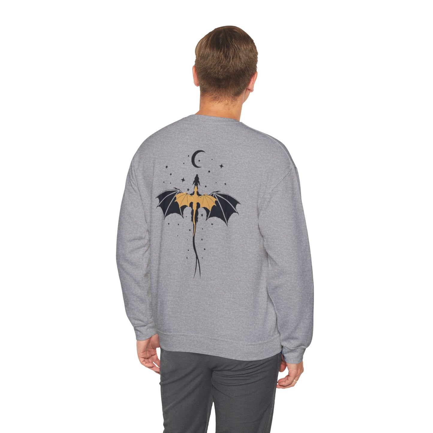 Night Court Smut Slayer Crewneck – Valkyrie Dragon Fantasy Sweatshirt for Booktok Babes