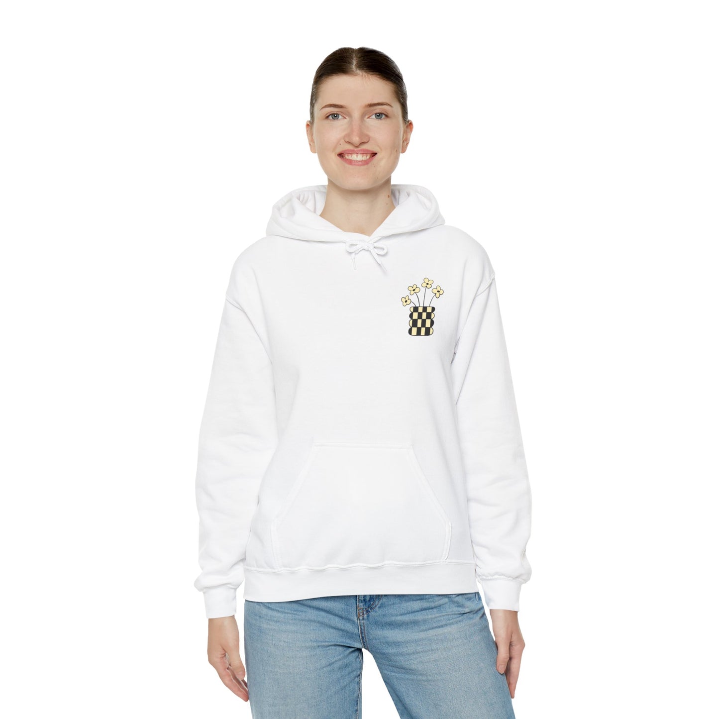 Sorry I Can’t, I Have Book Club Hoodie – Checkered Aesthetic, Bookish Girl Must-Have