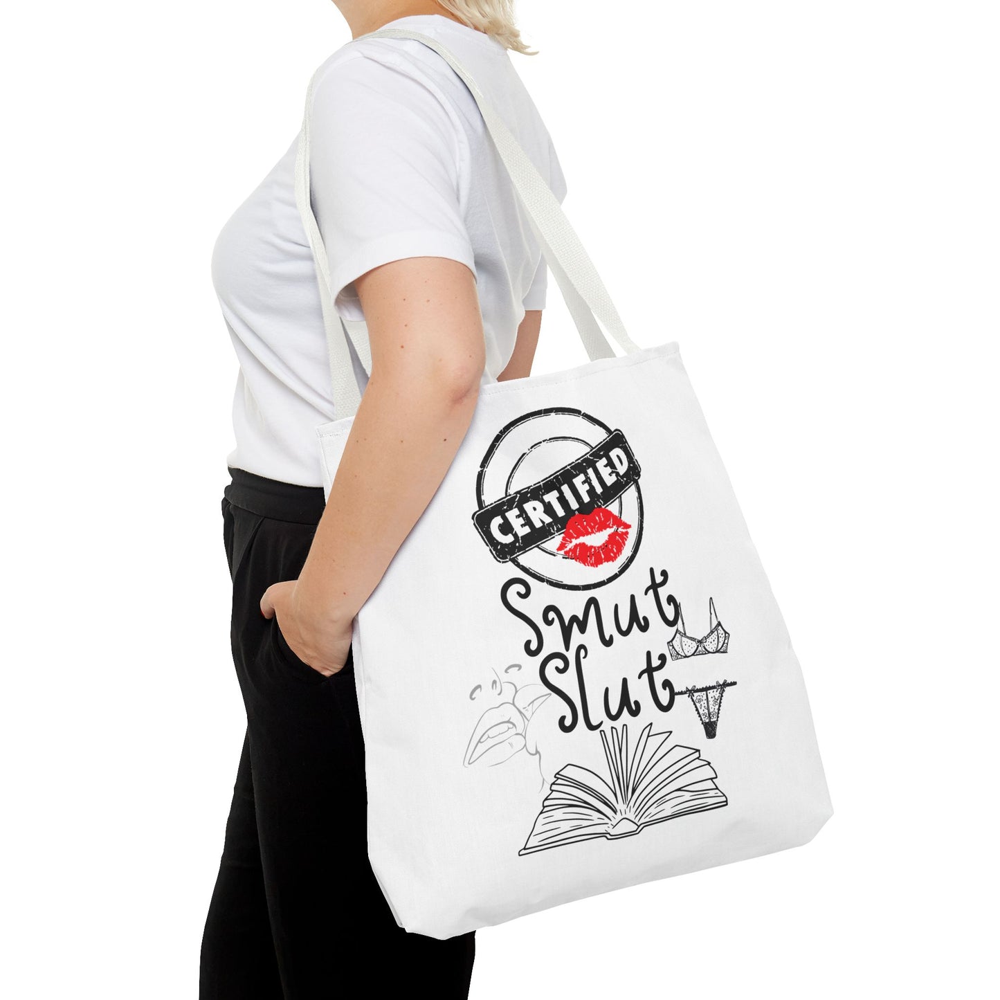 Certified Smut Club Tote – Spicy Book Girl Aesthetic Bag for Smut Readers & Booktok Baddies