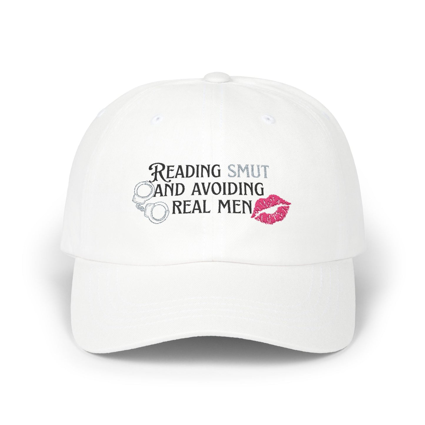 Reading Smut and Avoiding Real Men – Dad Hat for Book Lovers