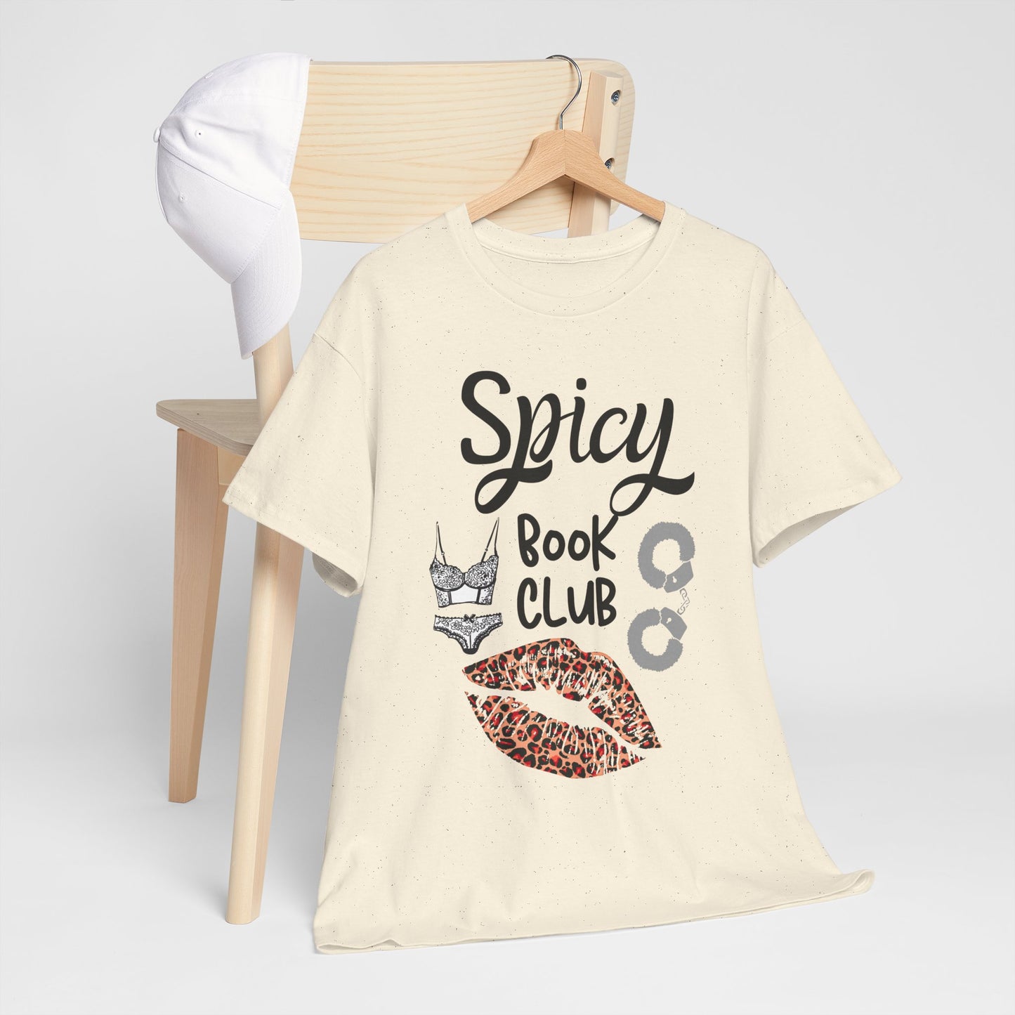 Spicy Book Club – T-Shirt for Smut-Loving Readers & BookTok Baddies