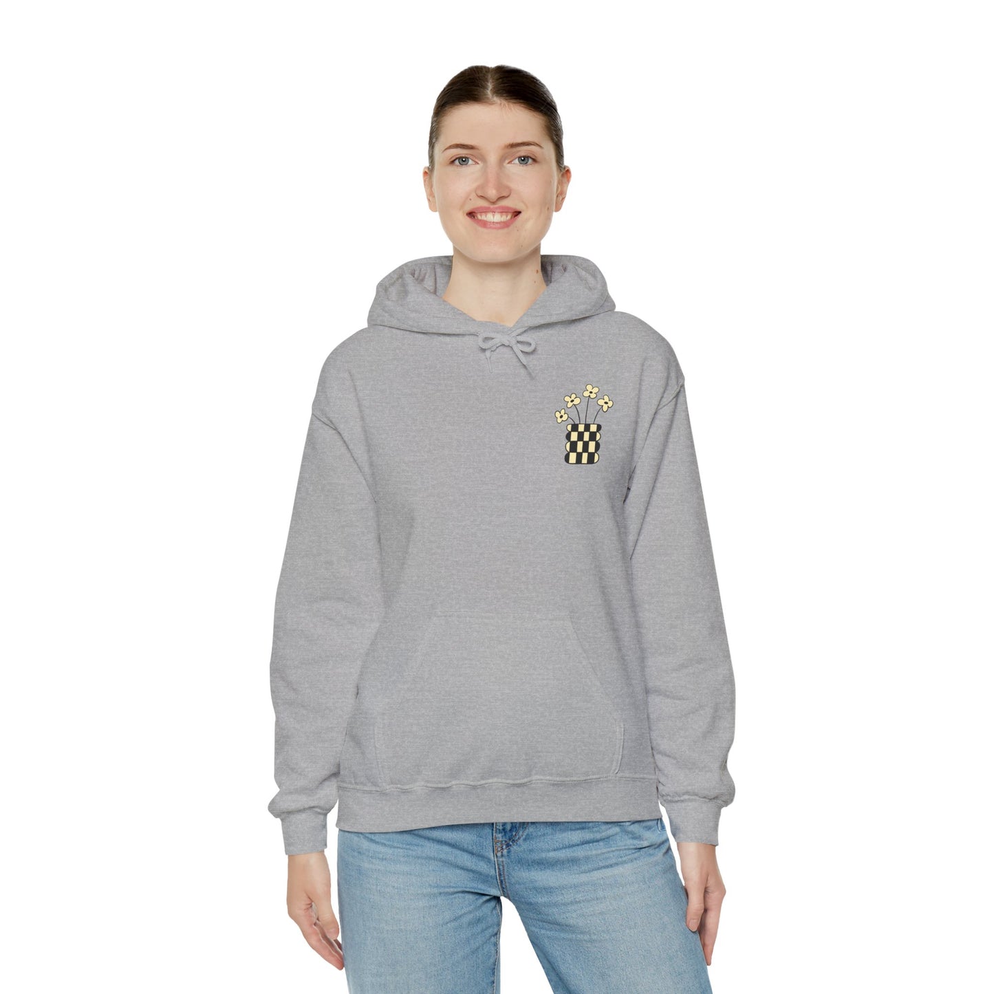 Sorry I Can’t, I Have Book Club Hoodie – Checkered Aesthetic, Bookish Girl Must-Have