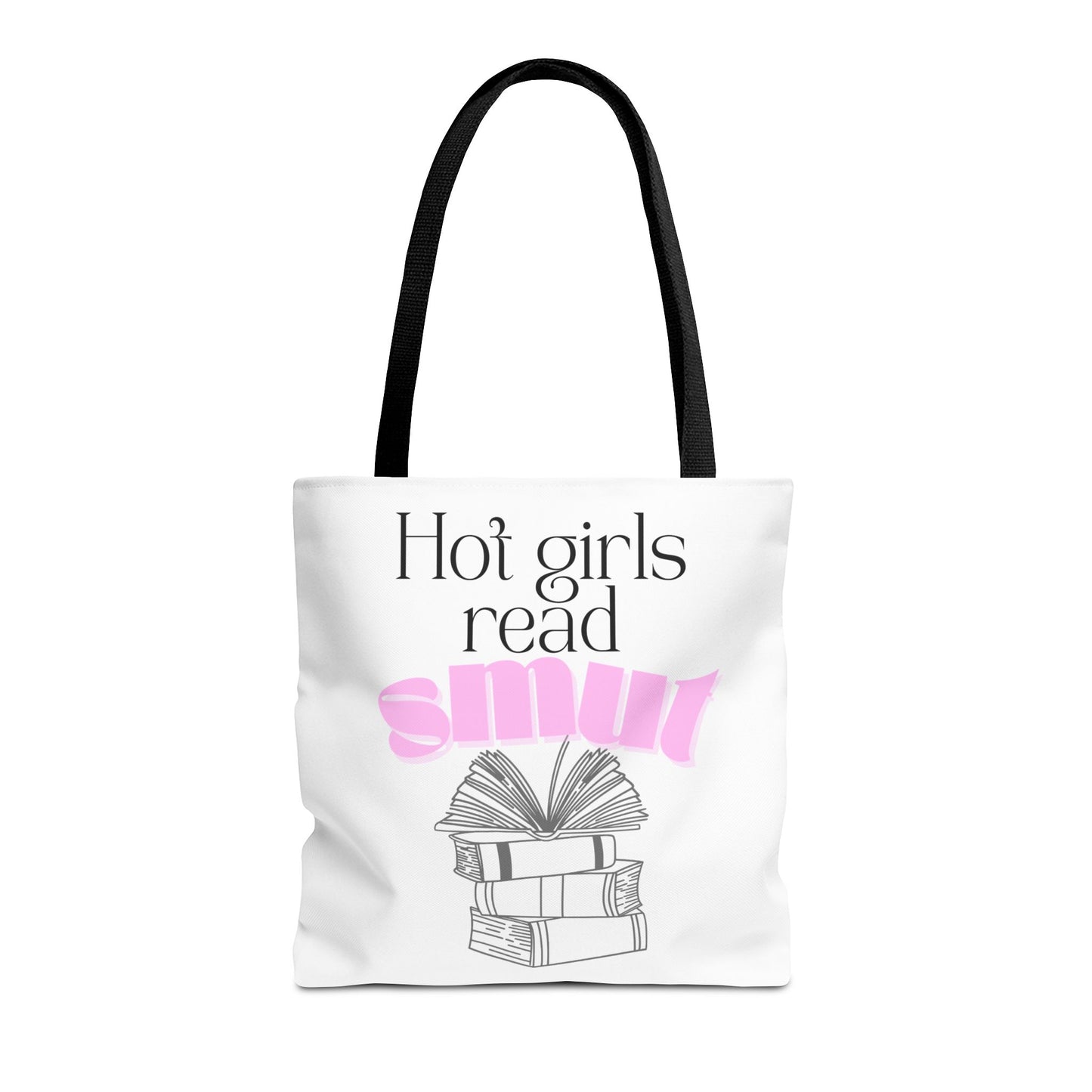Hot Girls Read Smut Tote Bag – Spicy Book Club Aesthetic for BookTok Babes